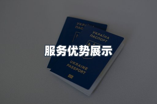 服务优势展示